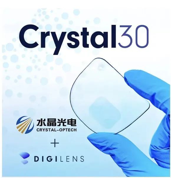 水晶光電實現體全息波導片量產落地