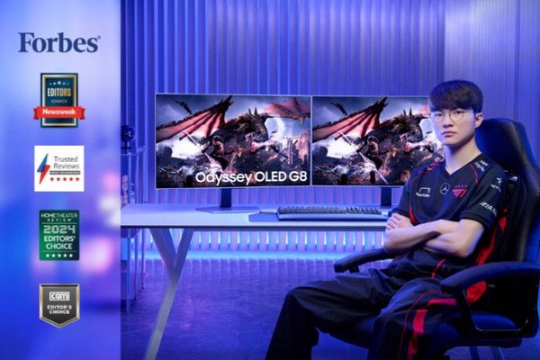 三星和LG主導游戲顯示器全球市場 總份額超三分之一