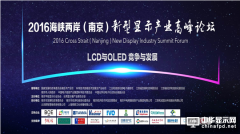 直擊2016海峽兩岸（南京）新型顯示產業高峰論壇  LCD與OLED巔峰