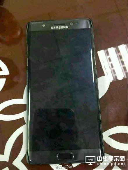 三星NOTE 7真機曝光 神似s7edge