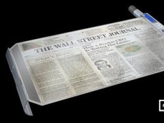 新型電子紙顯示器僅靠環(huán)境光即可運(yùn)行