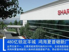 480億鎖定羊城 鴻海夏普砸新廠太冒險？