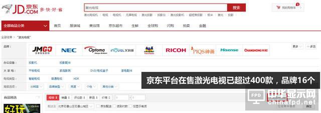 一年一吋漲太慢 激光電視秒入大屏時代