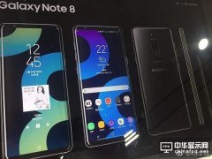 三星Note 8宣傳海報曝光 后置指紋解鎖居中設計
