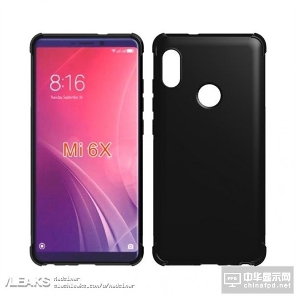 豎排雙攝+后指紋!小米6X全面屏新機(jī)曝光