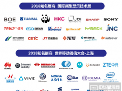 DISPLAY CHINA 2018聯手MWCS共同打造顯示科技盛宴